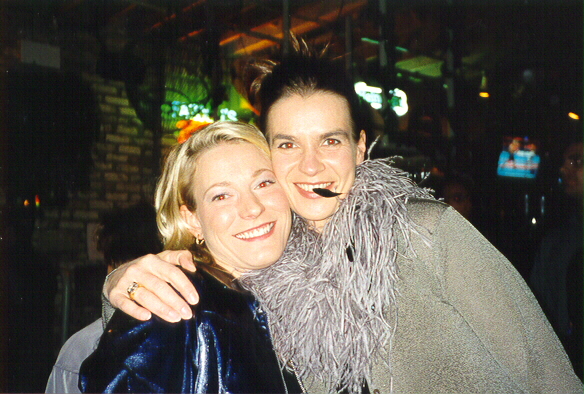 Katarina Witt and Karen